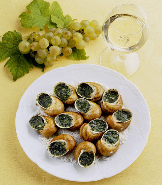 Nos escargots persillés